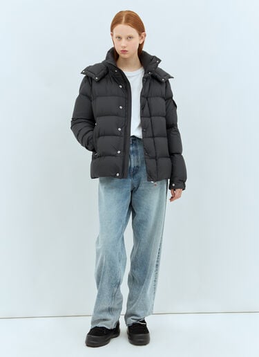 Maya 70 Short Down Jacket Moncler Maya 70 Short Down Jacket Black mon0258018