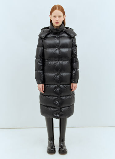 Cavettaz 长款羽绒大衣 Moncler Cavettaz 长款羽绒大衣 黑色 mon0258020