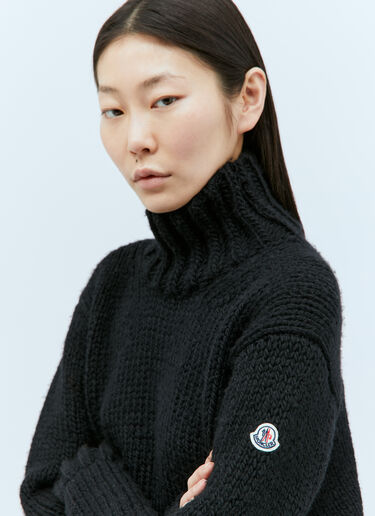Tネックセーター Moncler Tネックセーター ブラック mon0258029