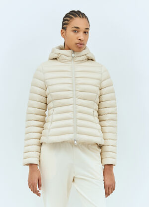 Moncler 이게 쇼트 다운 재킷 크림 mon0259001