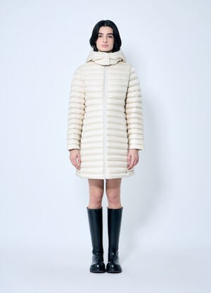 Moncler Igelong Hooded Down Jacket White mon0259017