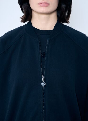 Moncler Zip-Up Sweatshirt Blue mon0259031