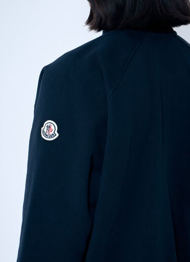 Moncler Zip-Up Sweatshirt Blue mon0259031