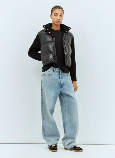 ジップアップ パデッドカーディガン Moncler ジップアップ パデッドカーディガン ブラック mon0259035