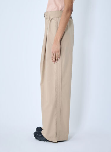 Moncler Belted Gathered Pants Beige mon0260012