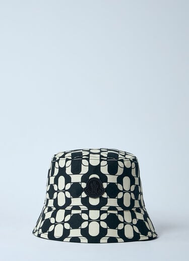 Moncler Printed Bucket Hat Black mon0260020