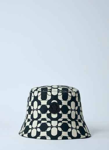Printed Bucket Hat Moncler Printed Bucket Hat Black mon0260020