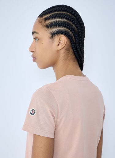 Moncler ロゴモチーフTシャツ ピンク mon0260027