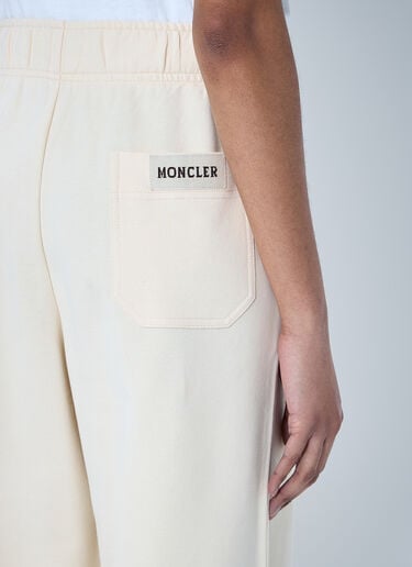 Moncler Cotton Track Pants Beige mon0260031