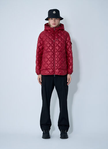 ロングセゾンジャケット Moncler ロングセゾンジャケット レッド mon0261002