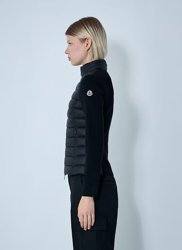Wool-Blend Cardigan Moncler Wool-Blend Cardigan Black mon0261040