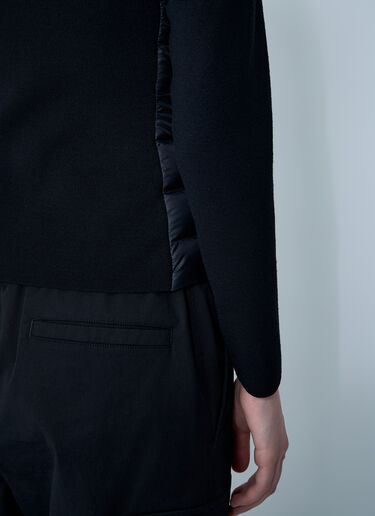 Wool-Blend Cardigan Moncler Wool-Blend Cardigan Black mon0261040