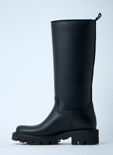 Kickstream Rain Boots Moncler Kickstream Rain Boots Black mon0261048