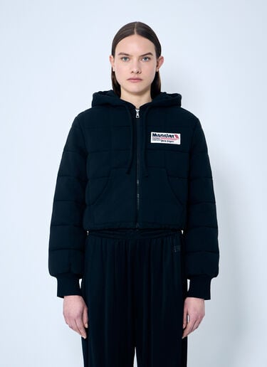8 Moncler Palm Angels キルティング・ジップアップ・カーディガン ブラック mpa0259005
