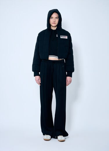 8 Moncler Palm Angels キルティング・ジップアップ・カーディガン ブラック mpa0259005