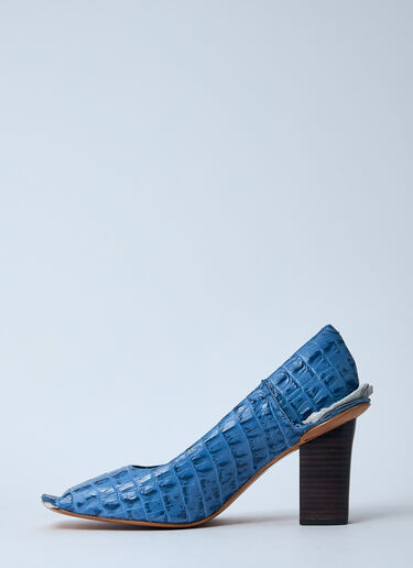 Martine Rose x Clarks Cur 高跟鞋 蓝色 mrc0260004