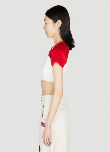 Meryll Rogge 短款棒球上衣 白色 mrl0252012