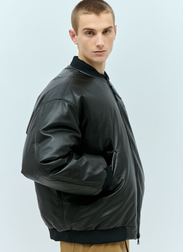 Moncler x Roc Nation designed by Jay-Z Cassiopeia Reversible Bomber Jacket Black mrn0156003