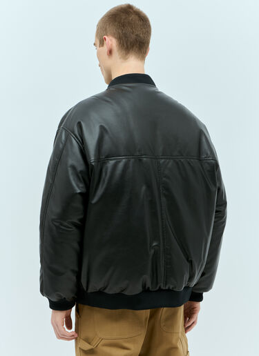 Moncler x Roc Nation designed by Jay-Z Cassiopeia Reversible Bomber Jacket Black mrn0156003