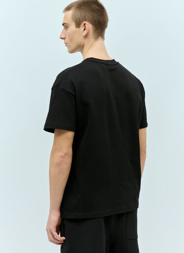 Logo Applique T-Shirt Moncler x Roc Nation designed by Jay-Z Logo Applique T-Shirt Black mrn0156008