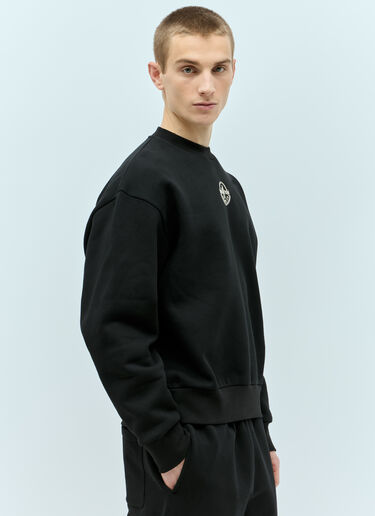 Logo Applique Sweatshirt Moncler x Roc Nation designed by Jay-Z Logo Applique Sweatshirt Black mrn0156009