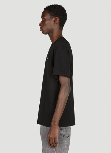 Moon Print T-Shirt Marine Serre Moon Print T-Shirt Black mrs0152006