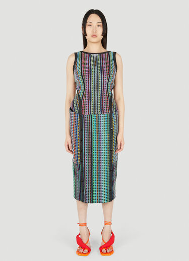 Regenerated Kitchen Towels Dress Marine Serre Regenerated Kitchen Towels Dress Multicolour mrs0248004