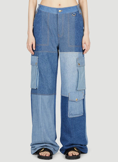 Panel Cargo Jeans Marine Serre Panel Cargo Jeans Blue mrs0252016