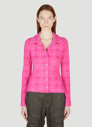 Moon Sponge Shirt Marine Serre Moon Sponge Shirt Pink mrs0252025