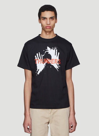Mr. Thunders BLACKFONT Logo T-Shirt Black mrt0135008