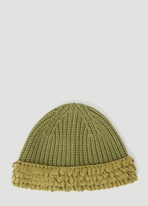 Moncler Salehe Bembury Wool Beanie Hat Green msb0354004