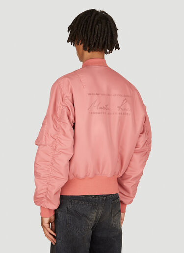 Padded Bomber Jacket Martine Rose Padded Bomber Jacket Pink mtr0154001
