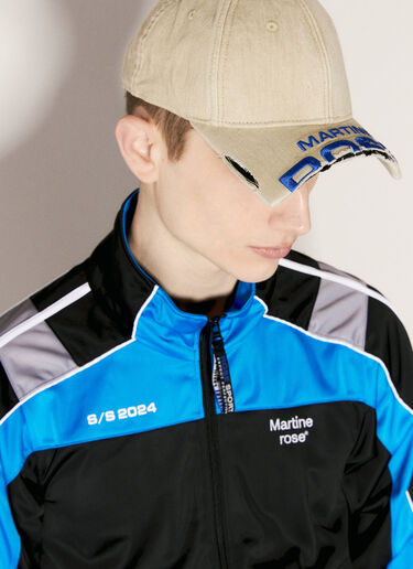 Cut Peak Baseball Cap Martine Rose Cut Peak Baseball Cap Beige mtr0156020