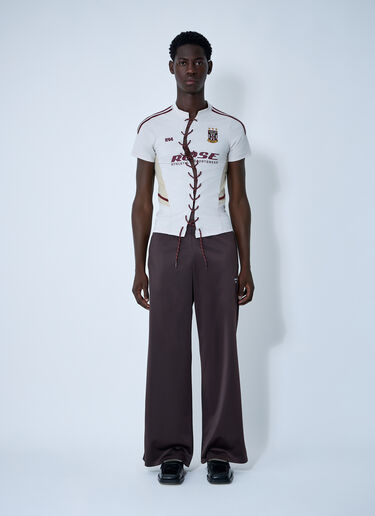 Logo Motif Track Pants Martine Rose Logo Motif Track Pants Brown mtr0159002