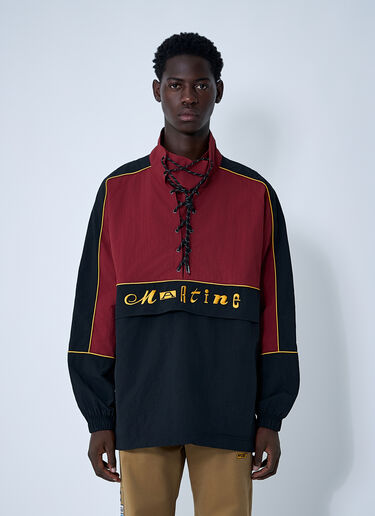Lace-Up Jacket Martine Rose Lace-Up Jacket Burgundy mtr0159003