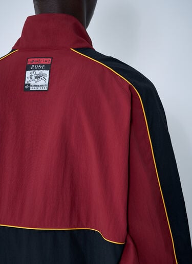 Martine Rose Lace-Up Jacket Burgundy mtr0159003
