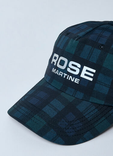 로고 모티프 베이스볼 캡 Martine Rose 로고 모티프 베이스볼 캡 블랙 mtr0159017