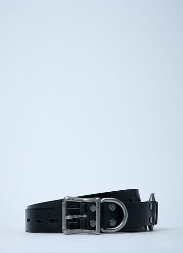 Leather Belt Martine Rose Leather Belt Black mtr0159018
