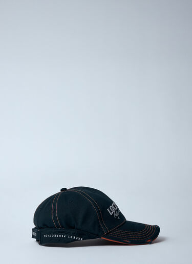 Martine Rose ロールバック ベースボールキャップ  ブラック mtr0159019
