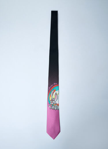シルクネクタイ Martine Rose シルクネクタイ パープル mtr0159021