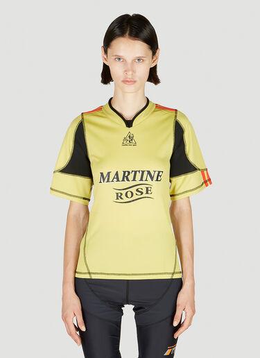 Shrunken Football Top Martine Rose Shrunken Football Top Yellow mtr0252009