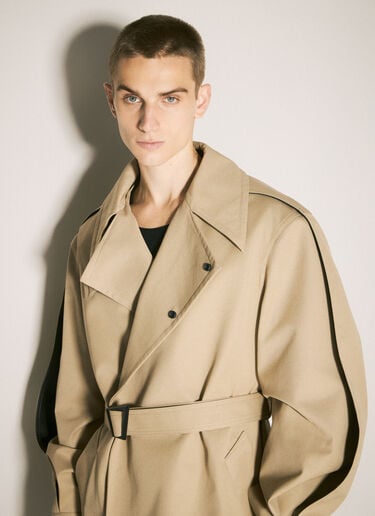 Belted Trench Coat Mugler Belted Trench Coat Beige mug0158001