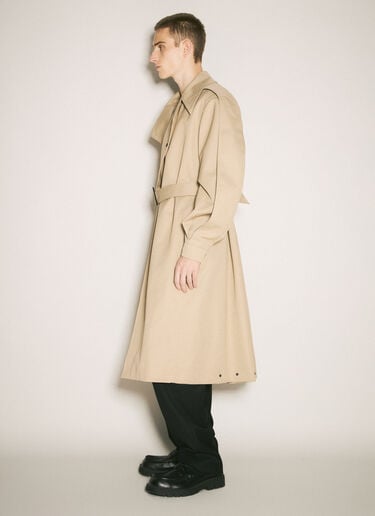 Belted Trench Coat Mugler Belted Trench Coat Beige mug0158001