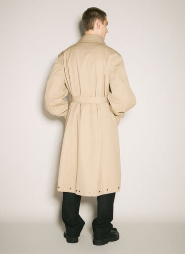 Belted Trench Coat Mugler Belted Trench Coat Beige mug0158001
