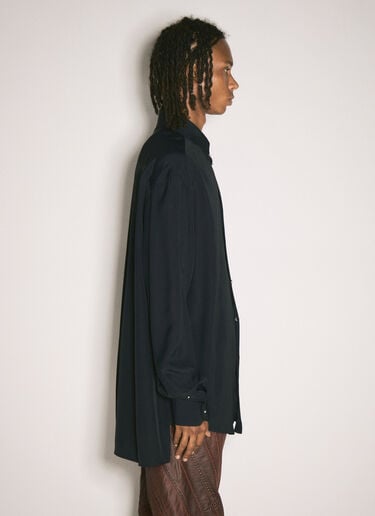 Pierced Shirt Mugler Pierced Shirt Black mug0158003