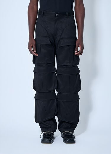 Multiple Pocket Cargo Pants Mugler Multiple Pocket Cargo Pants Black mug0160003