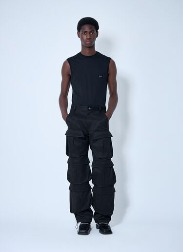 Multiple Pocket Cargo Pants Mugler Multiple Pocket Cargo Pants Black mug0160003