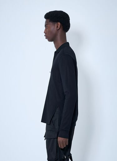 V Neck Shirt With Hardware Mugler V Neck Shirt With Hardware Black mug0160006