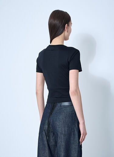 ニップルTシャツ Mugler ニップルTシャツ ブラック mug0259008