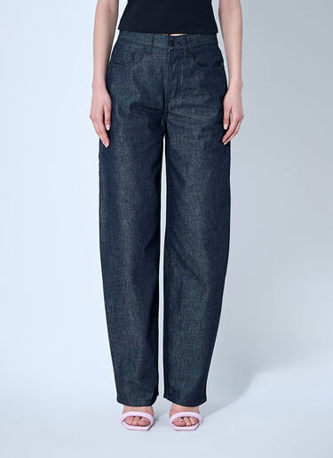 Ballon Denim Pants Mugler Ballon Denim Pants Blue mug0259013